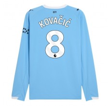 Maglia Manchester City Kovačić 8 Divisa Prima 2025/26 Manica Lunga