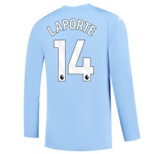 Maglia Manchester City Laporte 14 Divisa Prima 2023/24 Manica Lunga