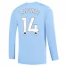 Maglia Manchester City Laporte 14 Divisa Prima 2023/24 Manica Lunga