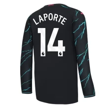 Maglia Manchester City Laporte 14 Divisa Terza 2023/24 Manica Lunga Maglia Manchester City Laporte 14 Divisa Terza 2023/24 Manica Lunga