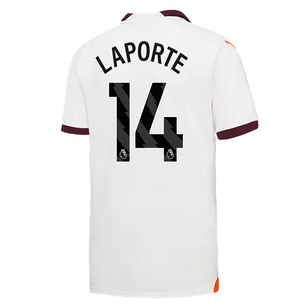 Maglia Manchester City Laporte 14 Divisa Trasferta 2023/24 Maglia Manchester City Laporte 14 Divisa Trasferta 2023/24