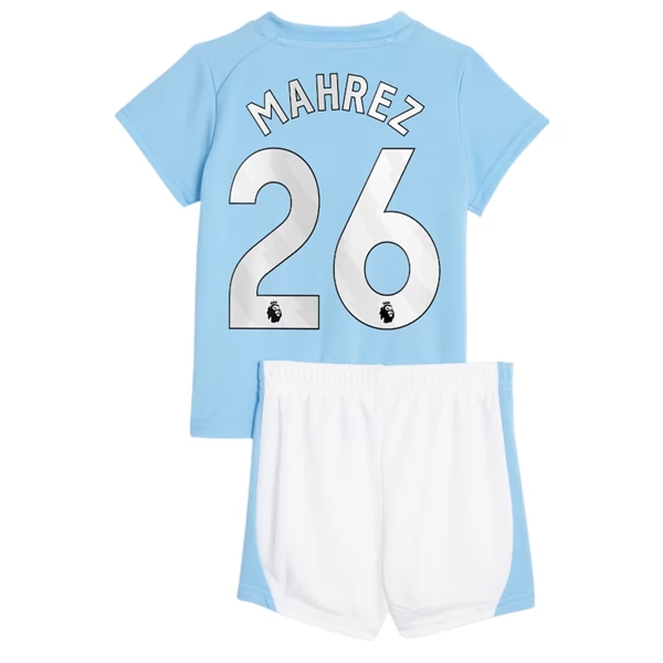 Maglia Manchester City Mahrez 26 Bambino Divisa Prima 2023/24 Maglia Manchester City Mahrez 26 Bambino Divisa Prima 2023/24