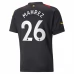Maglia Manchester City Mahrez 26 Divisa Trasferta 2022/23