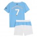 Maglia Manchester City Marmoush 7 Bambino Divisa Prima 2025/26