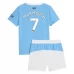 Maglia Manchester City Marmoush 7 Bambino Divisa Prima 2025/26 Maglia Manchester City Marmoush 7 Bambino Divisa Prima 2025/26