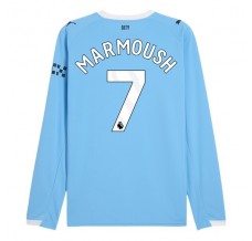 Maglia Manchester City Marmoush 7 Divisa Prima 2025/26 Manica Lunga