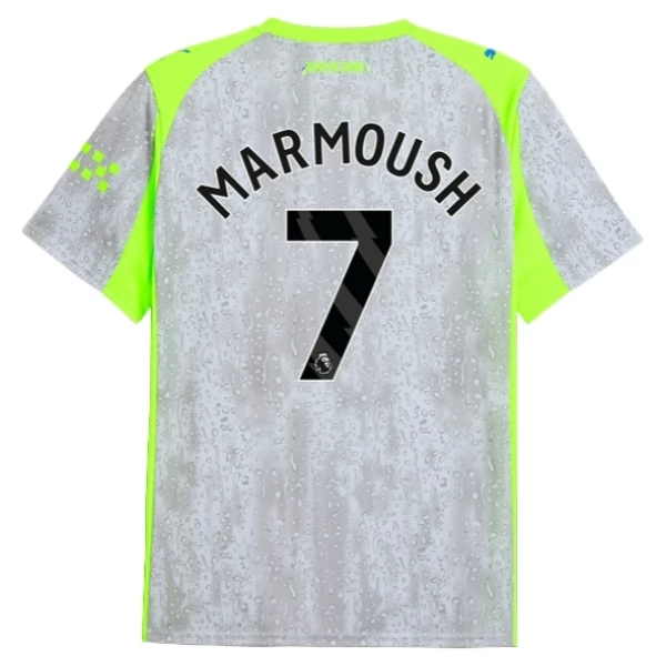 Maglia Manchester City Marmoush 7 Divisa Terza 2025/26 Maglia Manchester City Marmoush 7 Divisa Terza 2025/26