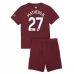 Maglia Manchester City Matheus N. 27 Bambino Divisa Terza 2024/25