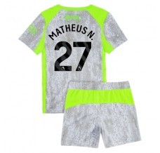 Maglia Manchester City Matheus N. 27 Bambino Divisa Terza 2025/26
