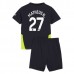 Maglia Manchester City Matheus N. 27 Bambino Divisa Trasferta 2024/25