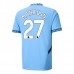 Maglia Manchester City Matheus N. 27 Divisa Prima 2024/25