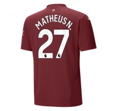 Maglia Manchester City Matheus N. 27 Divisa Terza 2024/25