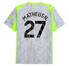 Maglia Manchester City Matheus N. 27 Divisa Terza 2025/26