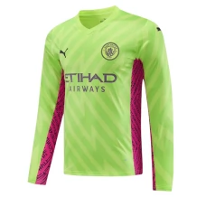 Maglia Manchester City Portiere Divisa Terza 2023/24 Manica Lunga