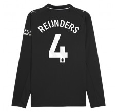 Maglia Manchester City Reijnders 4 Divisa Trasferta 2025/26 Manica Lunga
