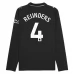 Maglia Manchester City Reijnders 4 Divisa Trasferta 2025/26 Manica Lunga