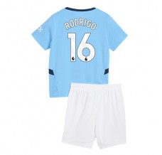Maglia Manchester City Rodrigo 16 Bambino Divisa Prima 2024/25