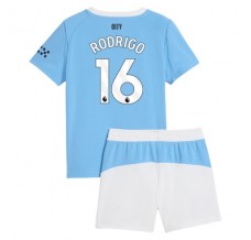 Maglia Manchester City Rodrigo 16 Bambino Divisa Prima 2025/26