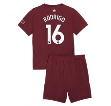 Maglia Manchester City Rodrigo 16 Bambino Divisa Terza 2024/25