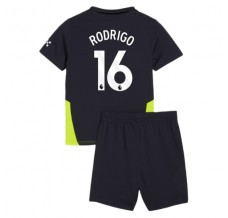 Maglia Manchester City Rodrigo 16 Bambino Divisa Trasferta 2024/25