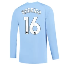 Maglia Manchester City Rodrigo 16 Divisa Prima 2023/24 Manica Lunga Maglia Manchester City Rodrigo 16 Divisa Prima 2023/24 Manica Lunga