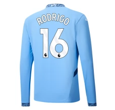 Maglia Manchester City Rodrigo 16 Divisa Prima 2024/25 Manica Lunga