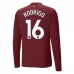 Maglia Manchester City Rodrigo 16 Divisa Terza 2024/25 Manica Lunga