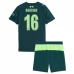 Maglia Manchester City Rodrigo 16 Kit Gara Home Bambino Fourth 2025/26