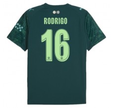 Maglia Manchester City Rodrigo 16 Kit Gara Home Fourth 2025/26