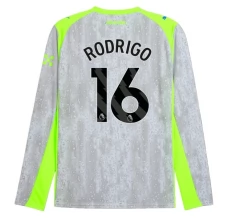 Maglia Manchester City Rodrigo 16 Kit Gara Third 2025/26 Maniche Lunghe Maglia Manchester City Rodrigo 16 Kit Gara Third 2025/26 Maniche Lunghe