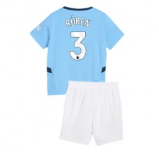 Maglia Manchester City Rúben 3 Bambino Divisa Prima 2024/25