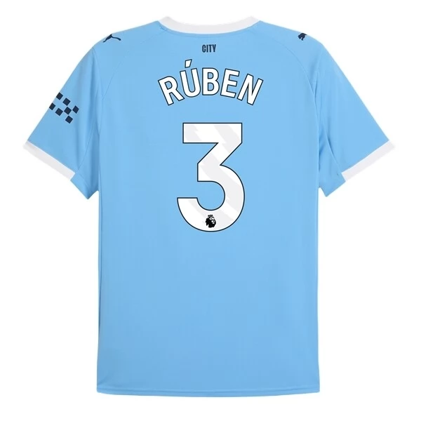 Maglia Manchester City Rúben 3 Divisa Prima 2025/26 Maglia Manchester City Rúben 3 Divisa Prima 2025/26