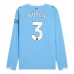 Maglia Manchester City Rúben 3 Divisa Prima 2025/26 Manica Lunga