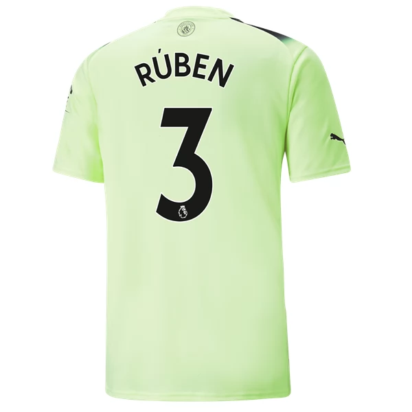 Maglia Manchester City Ruben 3 Divisa Terza 2022/23 Maglia Manchester City Ruben 3 Divisa Terza 2022/23