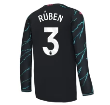 Maglia Manchester City Ruben 3 Divisa Terza 2023/24 Manica Lunga