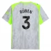 Maglia Manchester City Rúben 3 Divisa Terza 2025/26