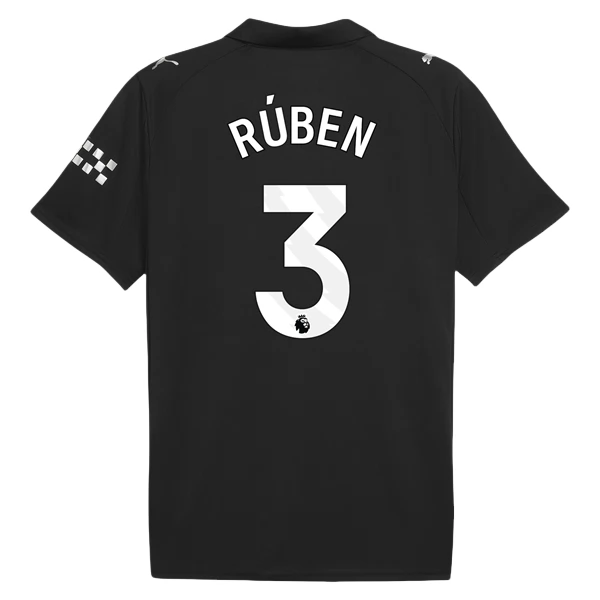 Maglia Manchester City Rúben 3 Divisa Trasferta 2025/26 Maglia Manchester City Rúben 3 Divisa Trasferta 2025/26