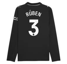 Maglia Manchester City Rúben 3 Divisa Trasferta 2025/26 Manica Lunga Maglia Manchester City Rúben 3 Divisa Trasferta 2025/26 Manica Lunga