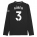Maglia Manchester City Rúben 3 Divisa Trasferta 2025/26 Manica Lunga
