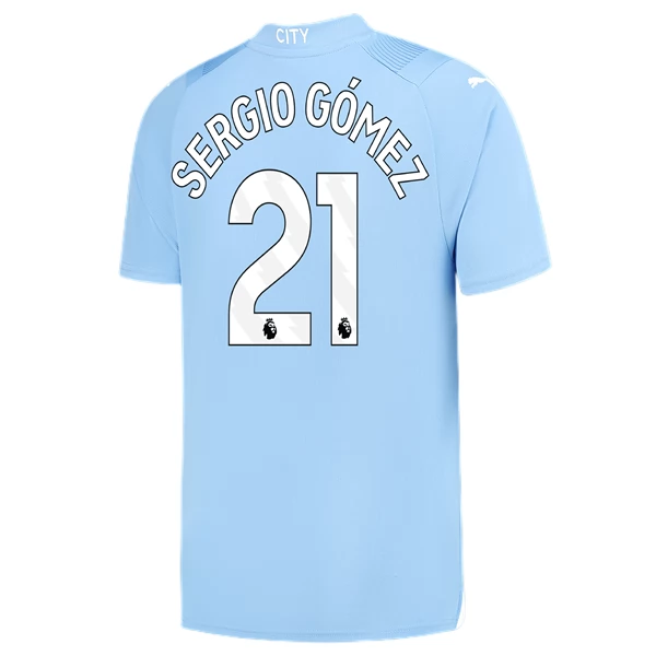 Maglia Manchester City Sergio Gómez 21 Divisa Prima 2023/24 Maglia Manchester City Sergio Gómez 21 Divisa Prima 2023/24