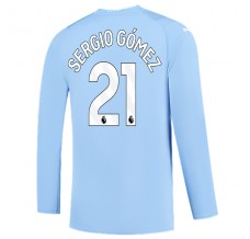 Maglia Manchester City Sergio Gómez 21 Divisa Prima 2023/24 Manica Lunga