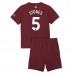 Maglia Manchester City Stones 5 Bambino Divisa Terza 2024/25