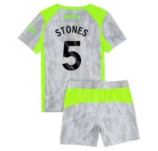 Maglia Manchester City Stones 5 Bambino Divisa Terza 2025/26
