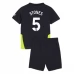 Maglia Manchester City Stones 5 Bambino Divisa Trasferta 2024/25 Maglia Manchester City Stones 5 Bambino Divisa Trasferta 2024/25