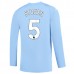Maglia Manchester City Stones 5 Divisa Prima 2023/24 Manica Lunga