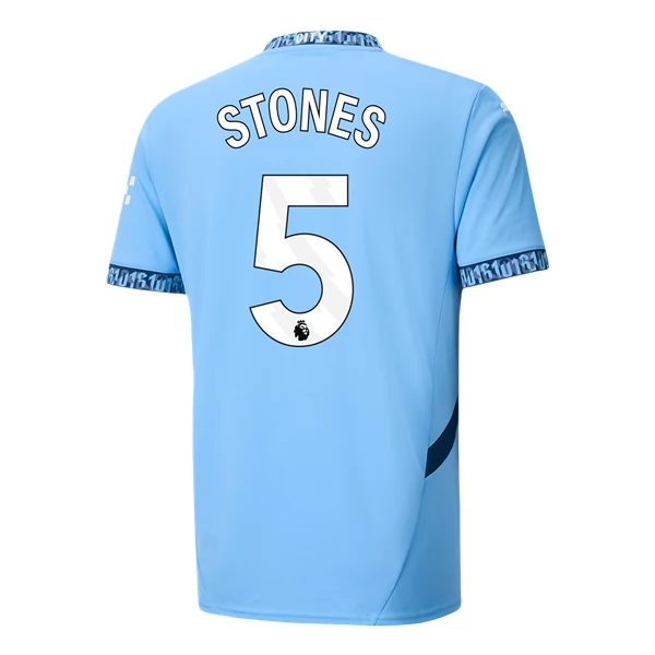 Maglia Manchester City Stones 5 Divisa Prima 2024/25 Maglia Manchester City Stones 5 Divisa Prima 2024/25