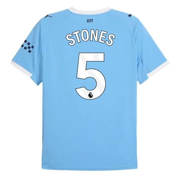 Maglia Manchester City Stones 5 Divisa Prima 2025/26 Maglia Manchester City Stones 5 Divisa Prima 2025/26