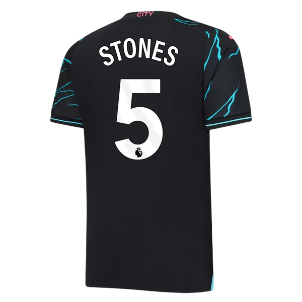 Maglia Manchester City Stones 5 Divisa Terza 2023/24 Maglia Manchester City Stones 5 Divisa Terza 2023/24