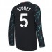 Maglia Manchester City Stones 5 Divisa Terza 2023/24 Manica Lunga