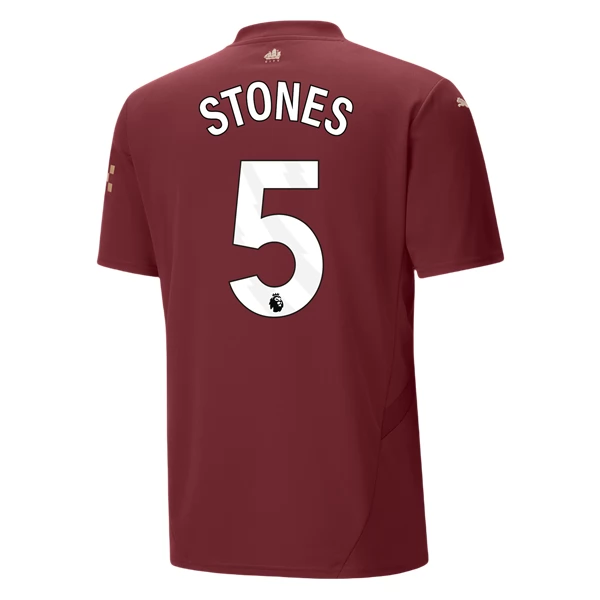 Maglia Manchester City Stones 5 Divisa Terza 2024/25 Maglia Manchester City Stones 5 Divisa Terza 2024/25